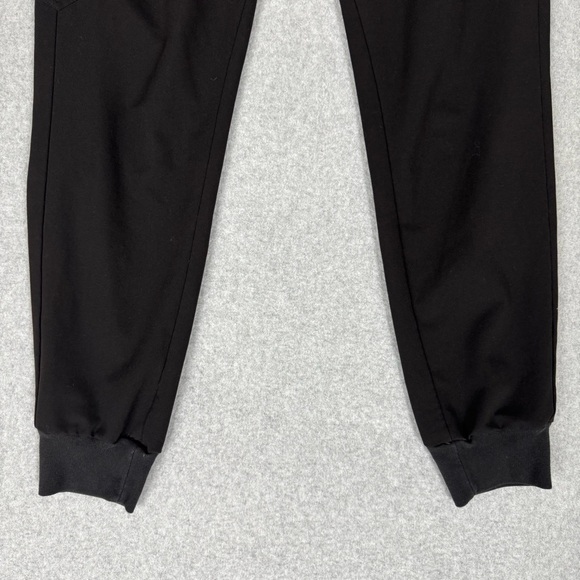 Figs Jogger Scrub Pants Womens Medium Black Zamora Medical Nurse Dental Health - Picture 3 of 14
